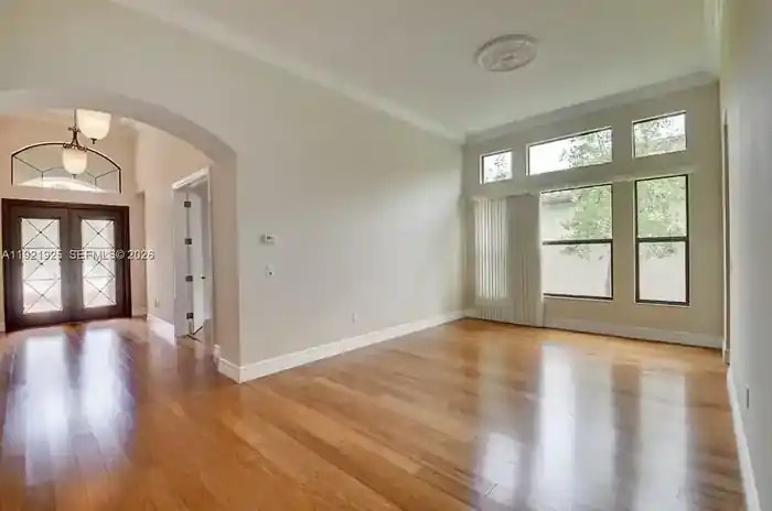 Formal living and entry